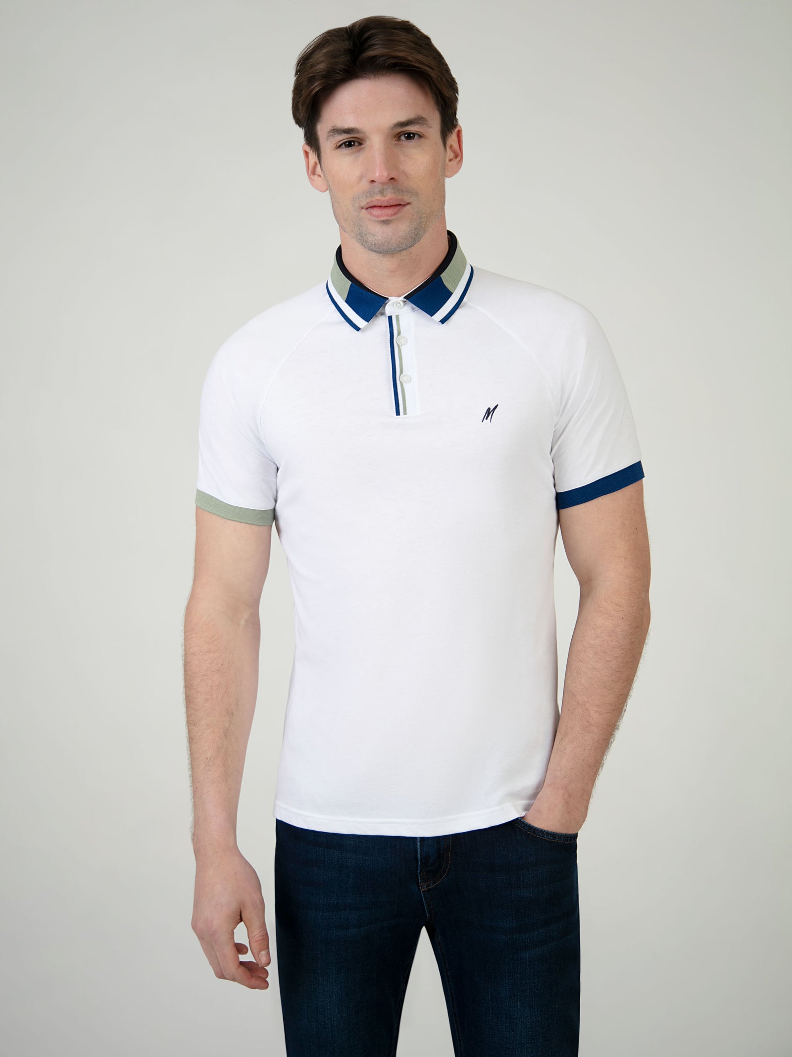 dingo-white-mens-raglan-jersey-short-sleeve-polo-shirt-mish-mash