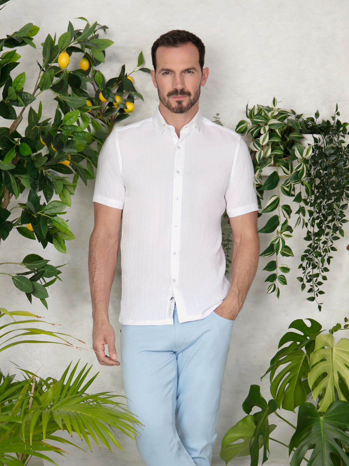 Elio White S/S Shirt