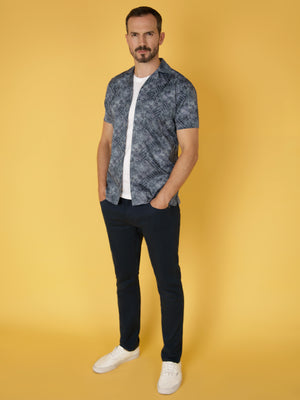 Erba Navy S/S Shirt