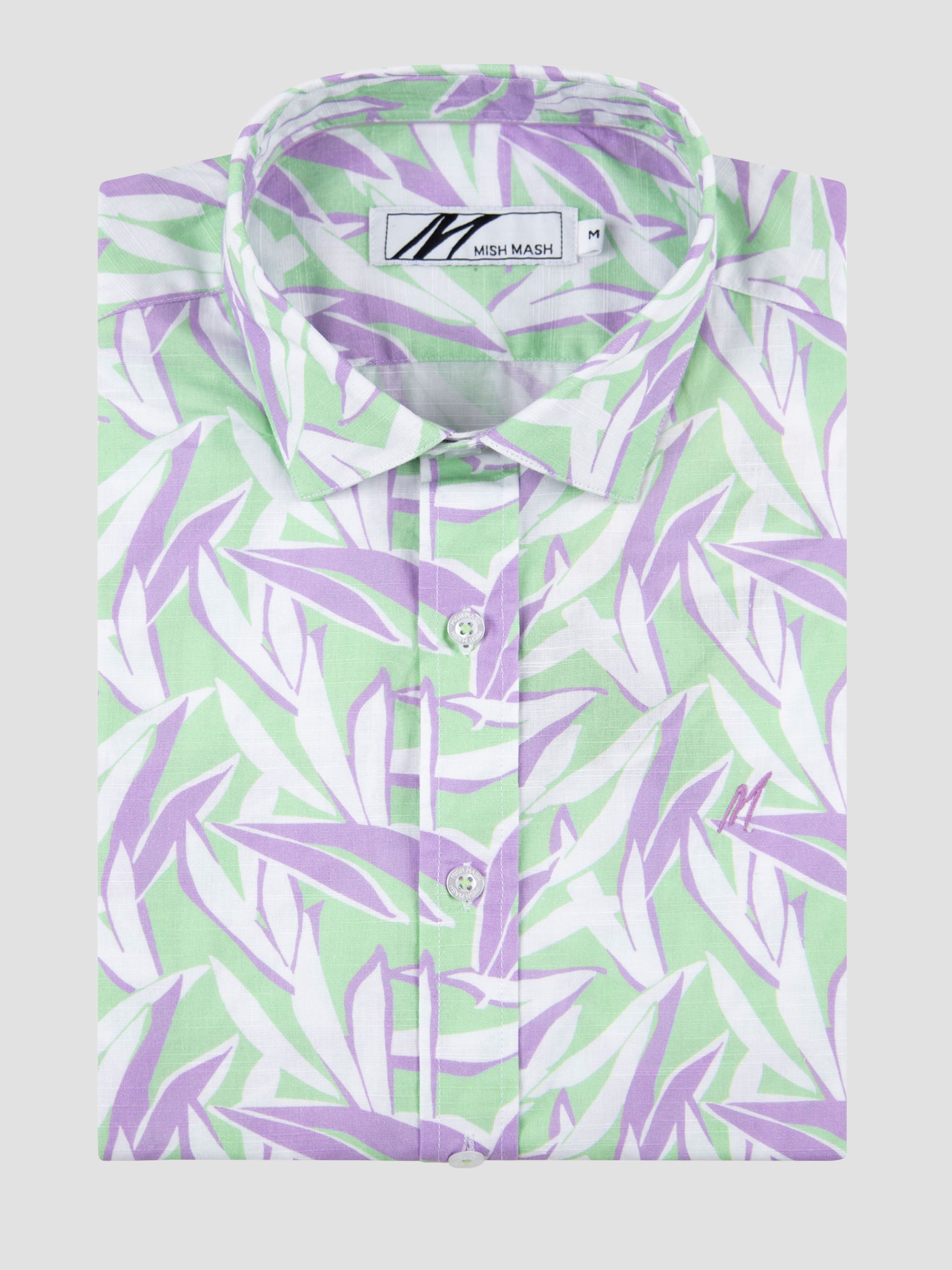 Festival Pistachio Print S/S Shirt