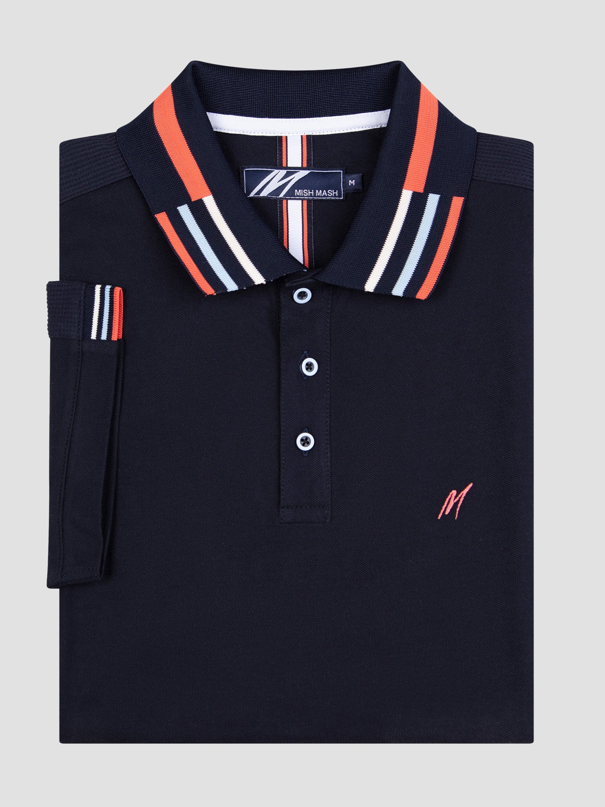 Finn Navy Polo Outsize