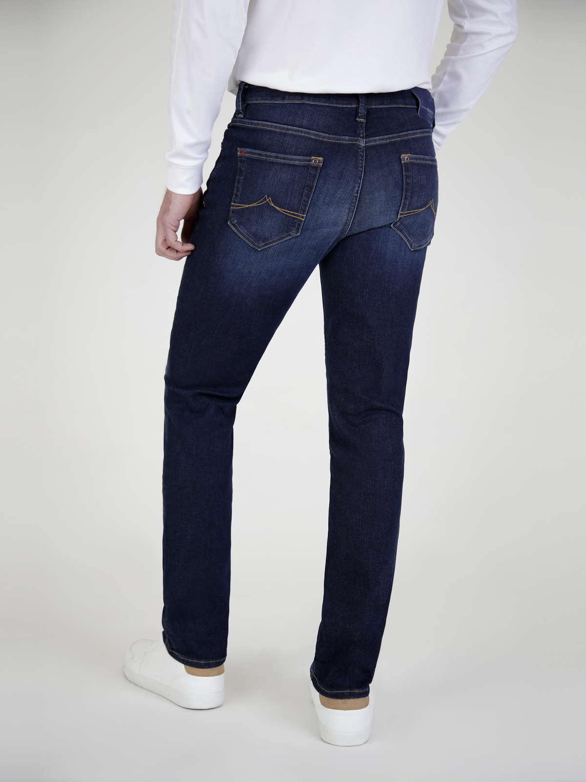 Tapered Fit Flex Active Dark Denim Jean