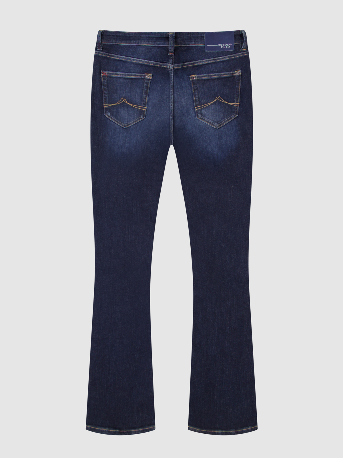 Bootcut (Flare) Fit Flex Active Dark Denim Jean