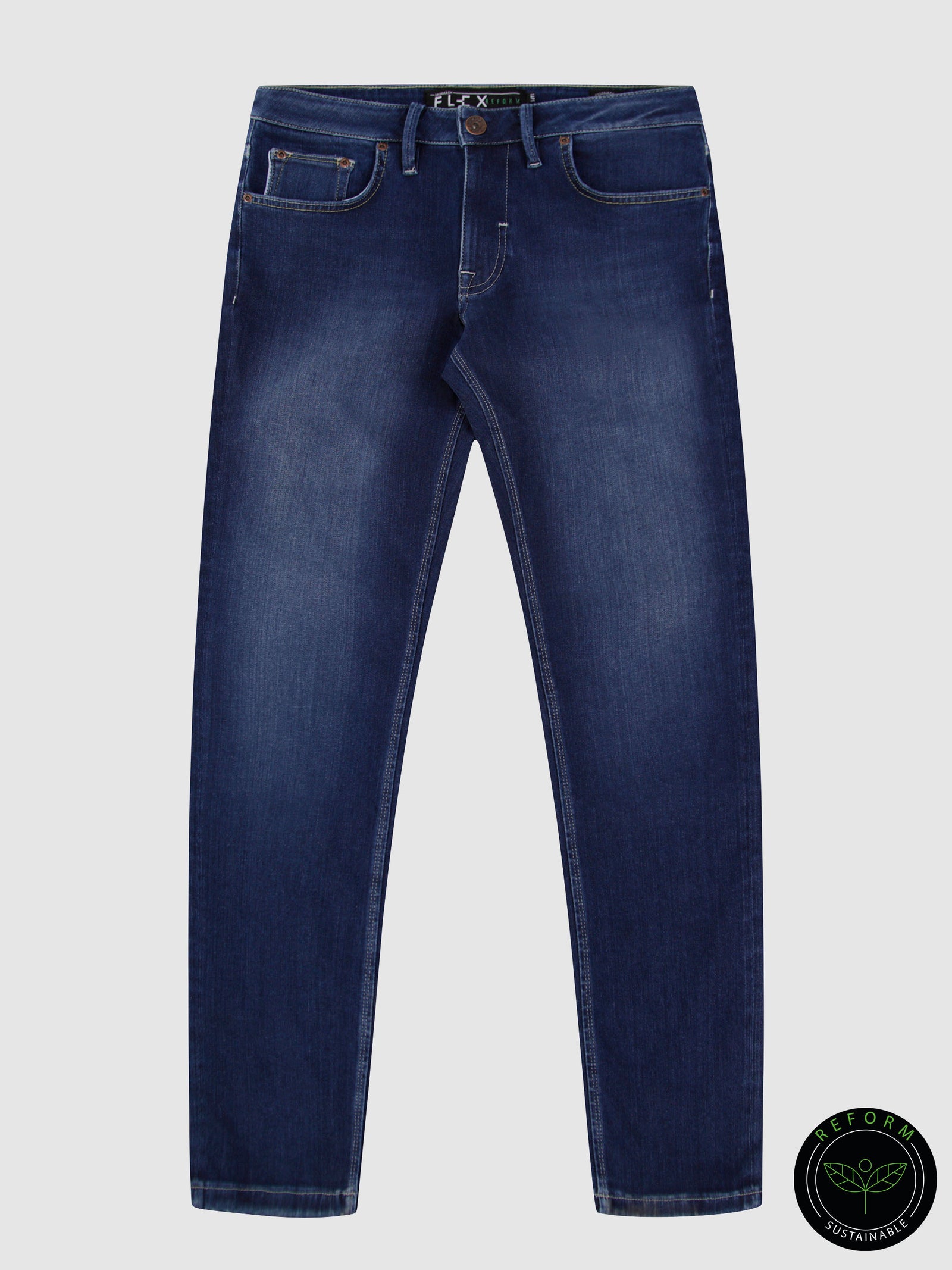 Tapered Fit Flex Reform Mid Jeans