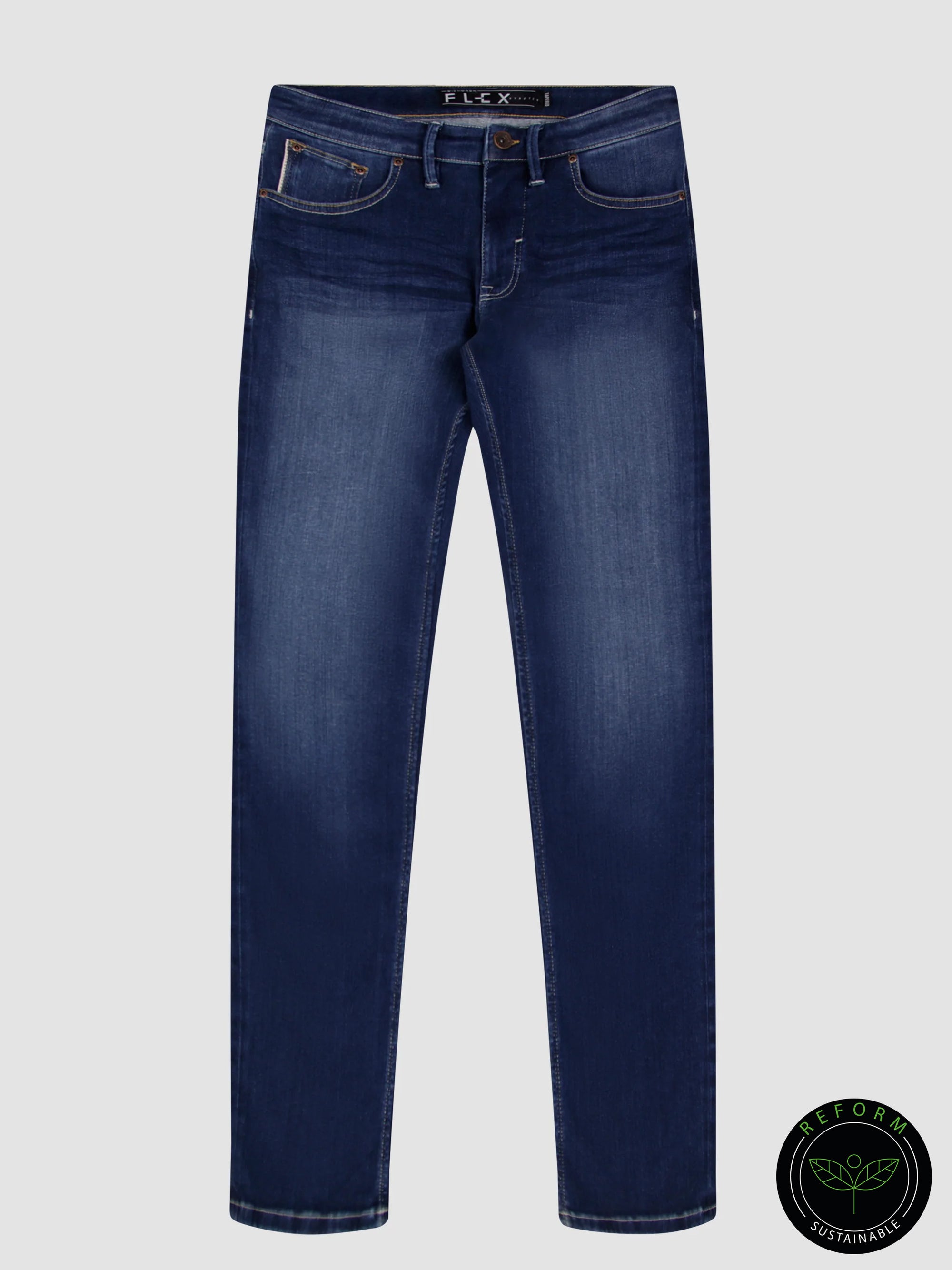 Slim Fit Flex Reform Mid Denim