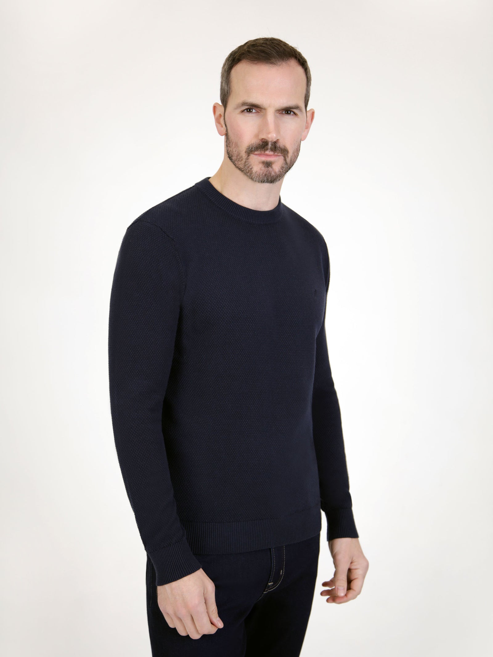 mens uk long sleeve knitted jumper