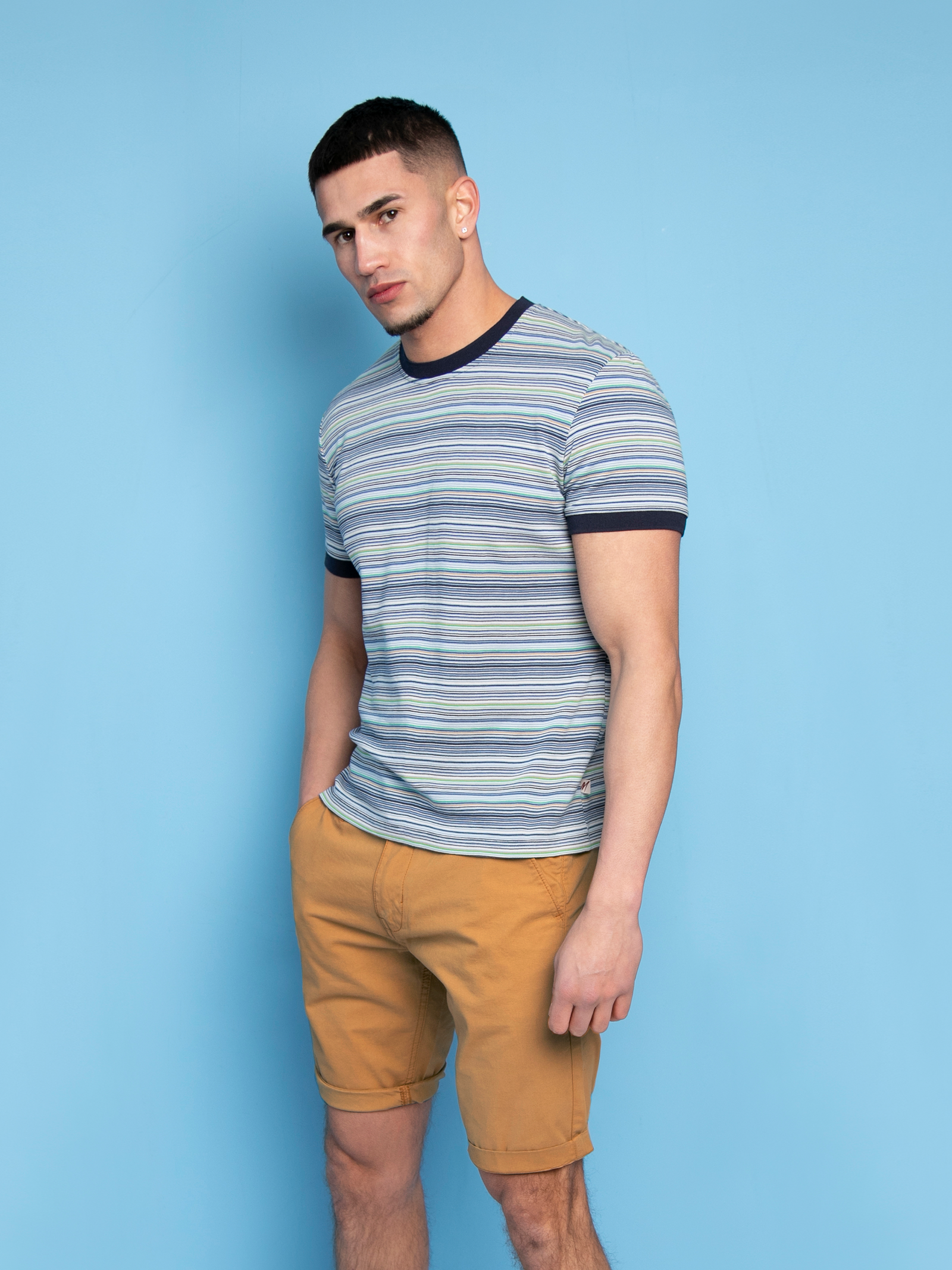 Mid Stretch Weymouth Golden Orange Chino Short