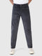 Tapered Fit Mid Stretch Oto Steel Grey Corduroy Jeans