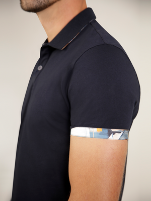 Gust Navy S/S Polo
