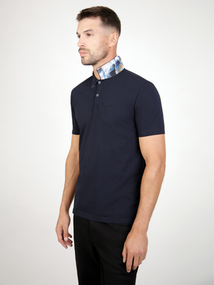 Gust Navy S/S Polo