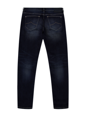 Tapered Fit Hailstone Dark Jean