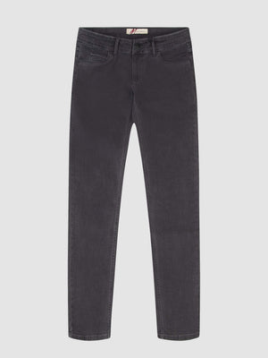 Slim Fit Mid Stretch Brushed Denim Hawker Grey Jeans