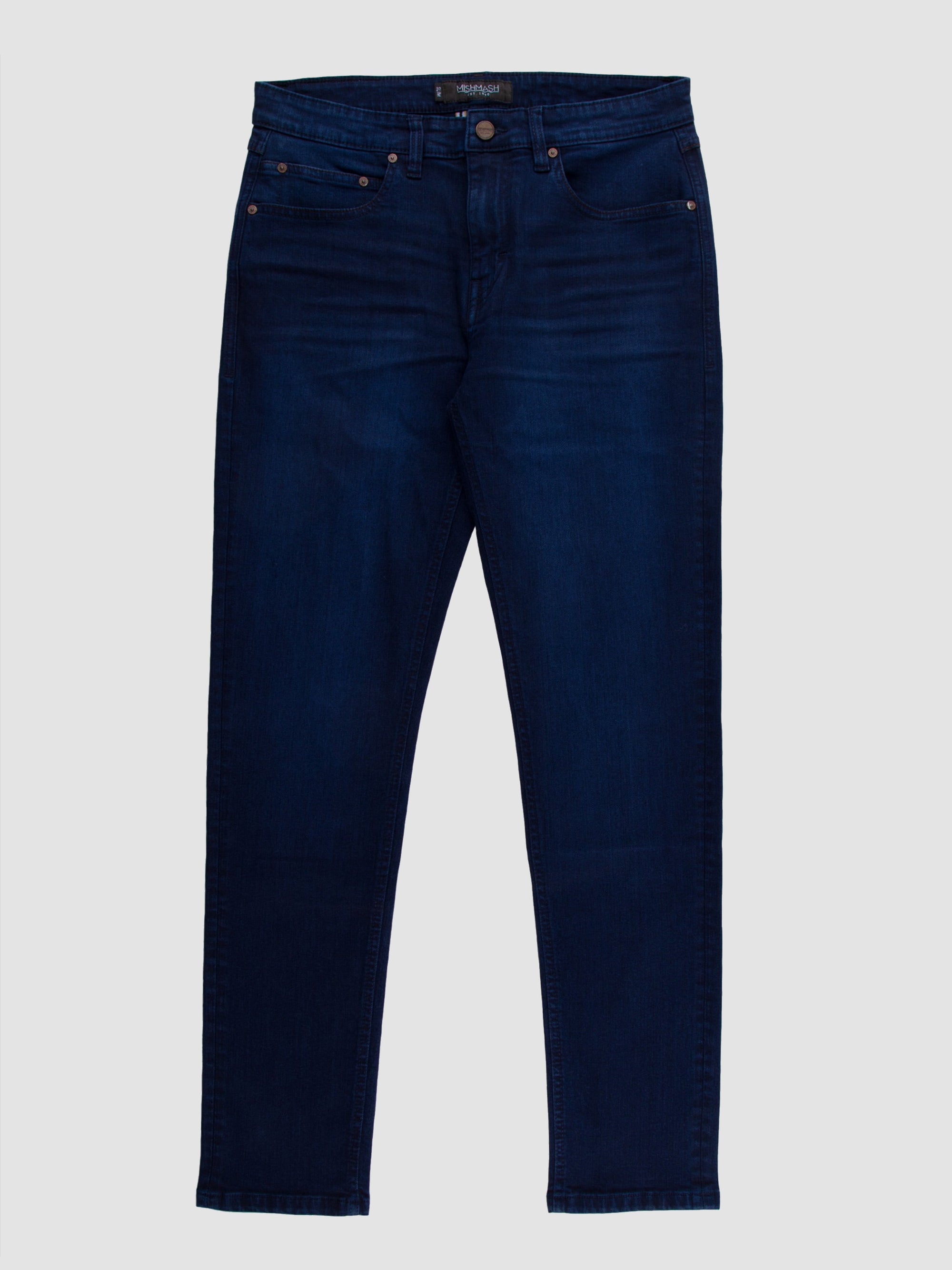 Slim Fit Mid Stretch Hurst Blue Blue Jeans