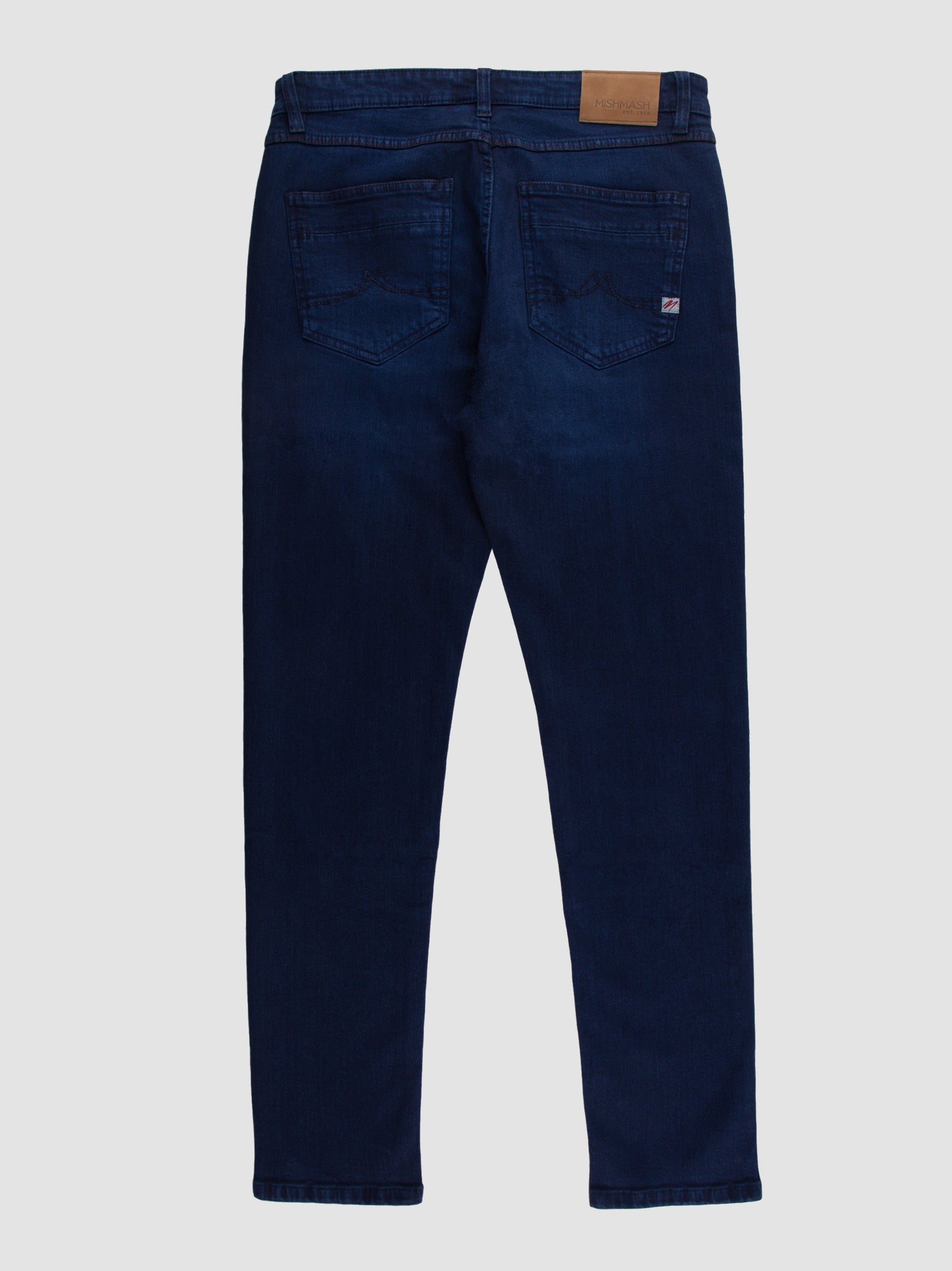 Straight Fit Mid Stretch Hurst Blue Blue Jeans