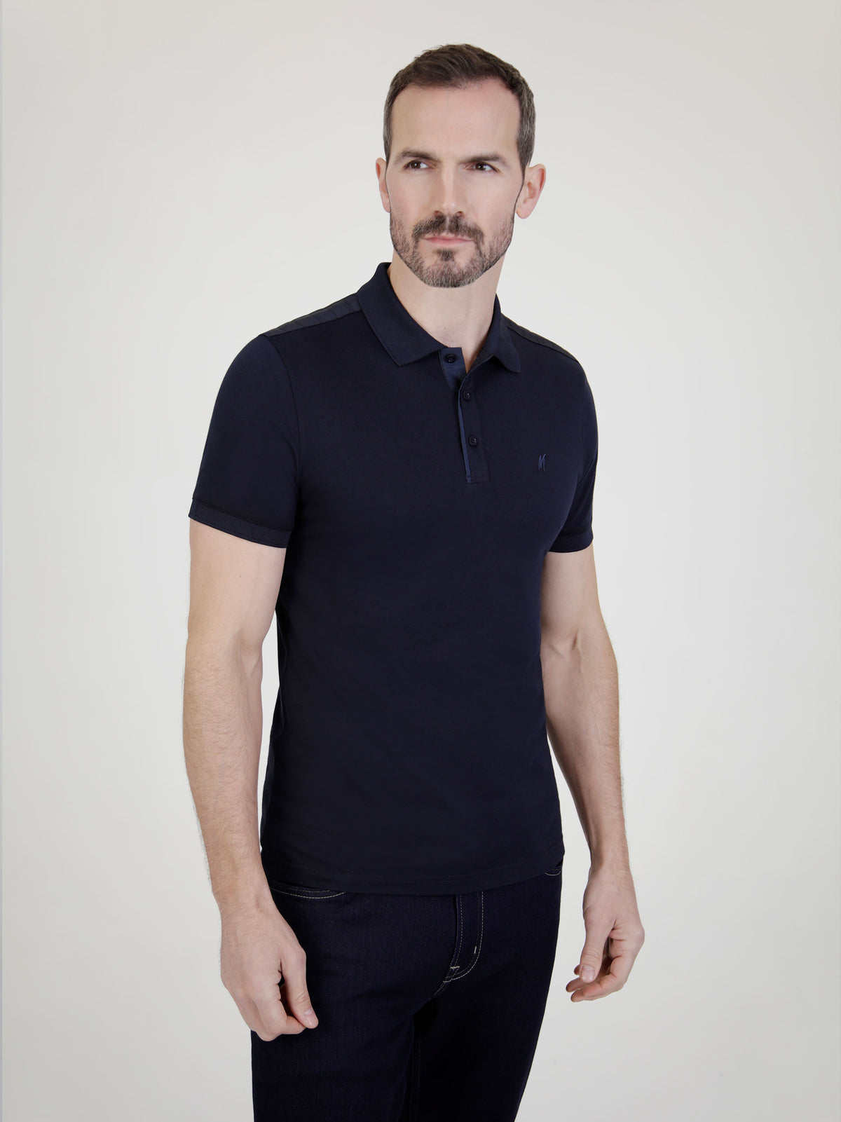 Koa Navy S/S Polo