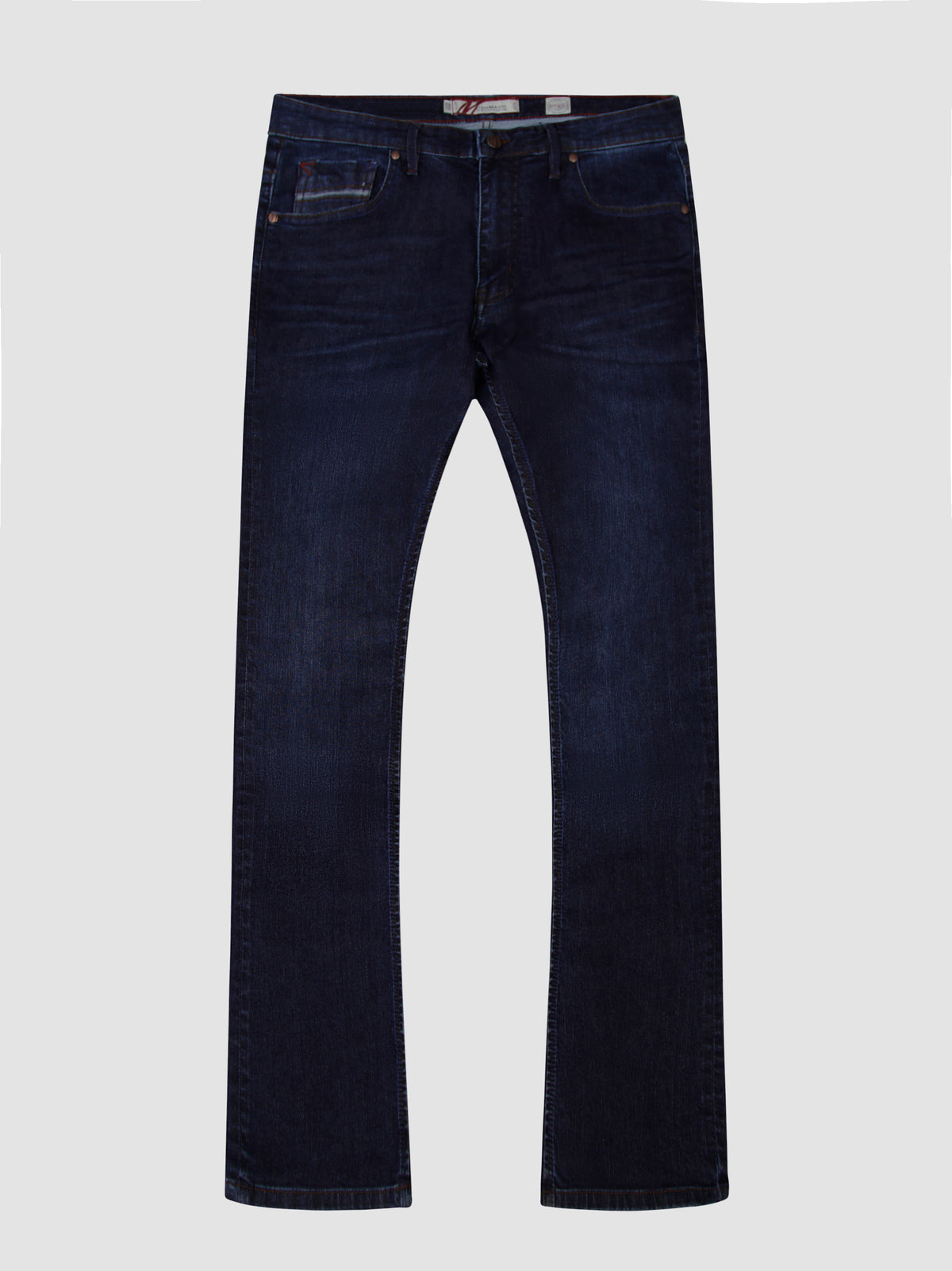 Slim Bootcut (Slight Flare) Fit Lake Dark Denim Jean