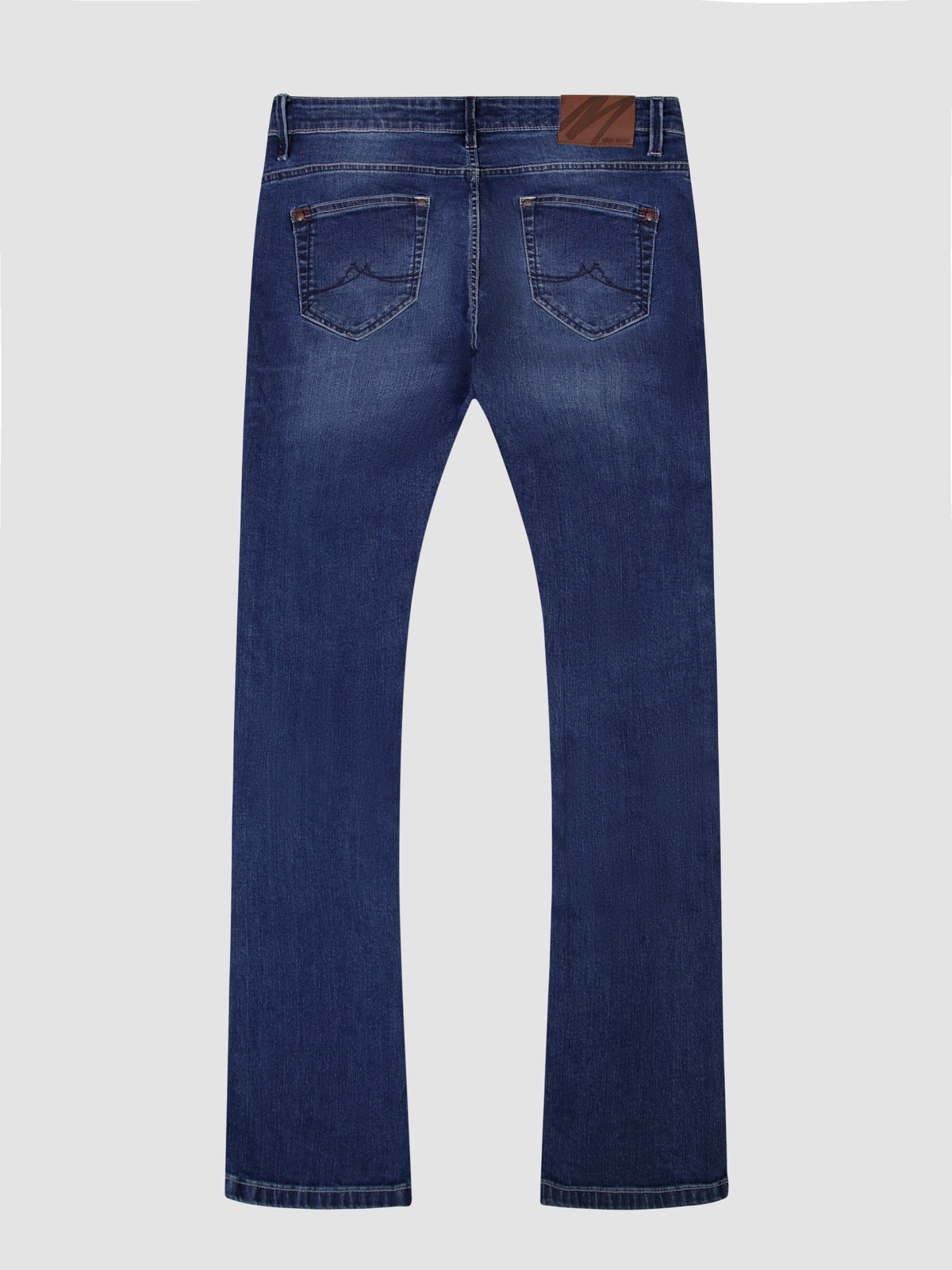 Slim Bootcut (Slight Flare) Fit Lake Mid Denim Jean