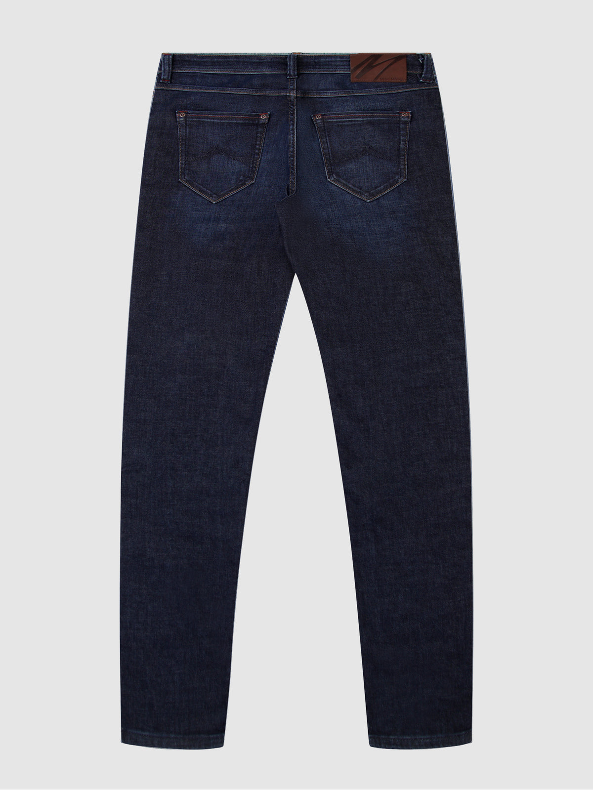 Tapered Fit Lazio Marine Dark Denim Jean
