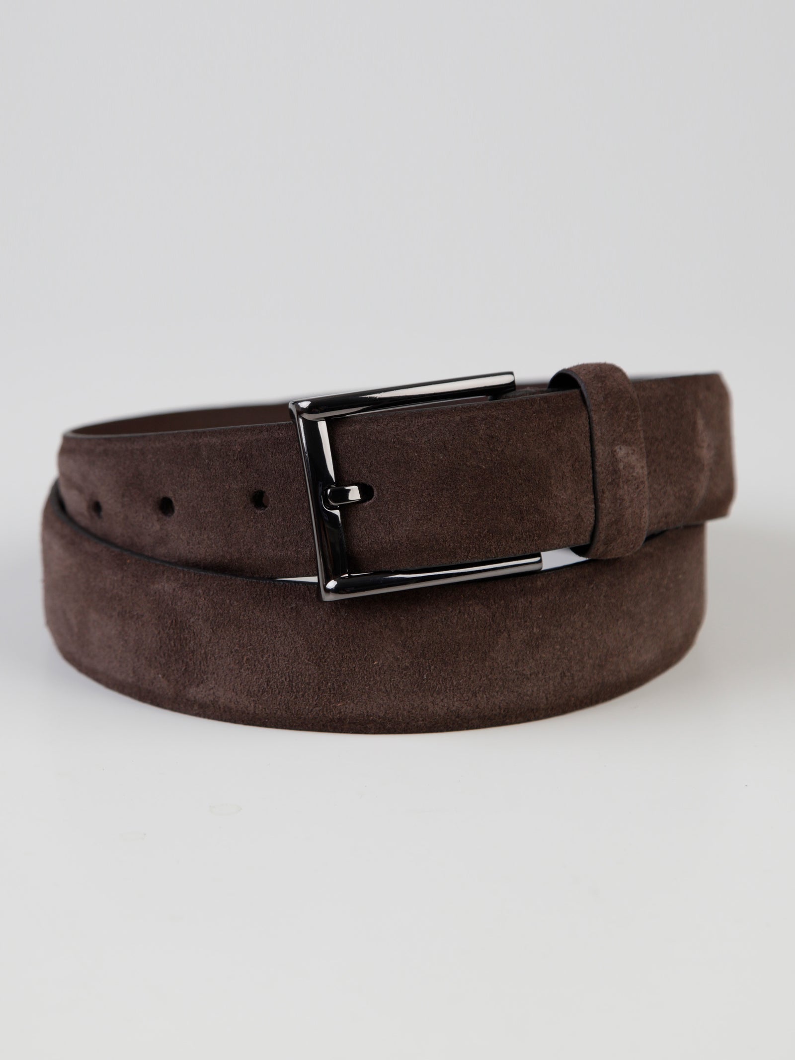 Lapri Belt Brown Suede Belt