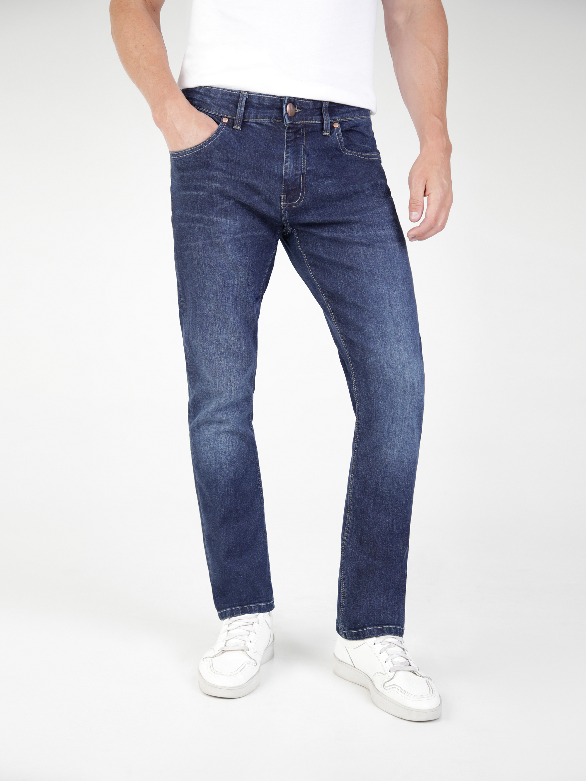 Slim Fit Low Stretch Lot XX Dark Stretch Jeans