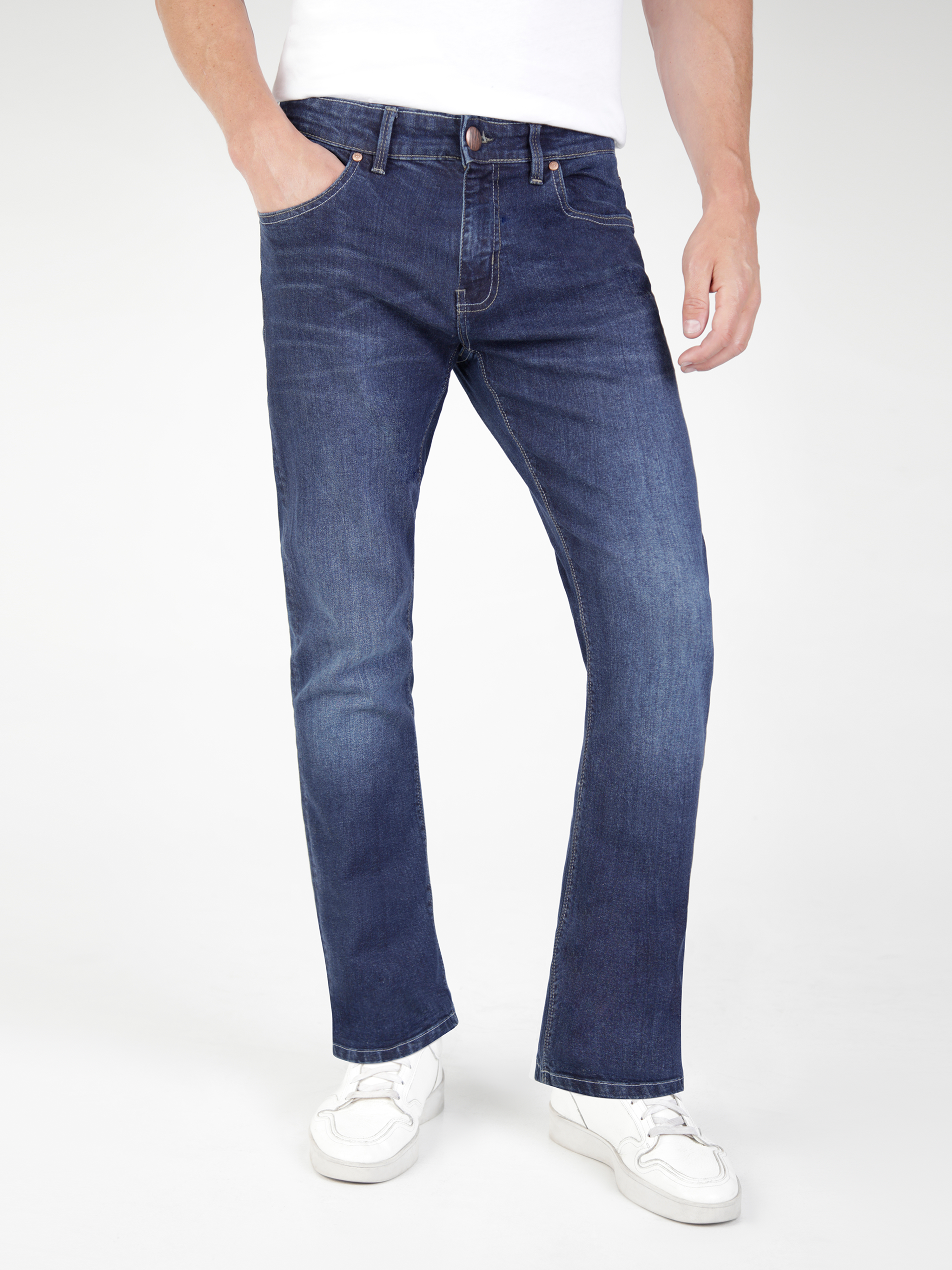 Bootcut (Flare) Fit Mid Stretch Lot XX Dark Stretch Jeans