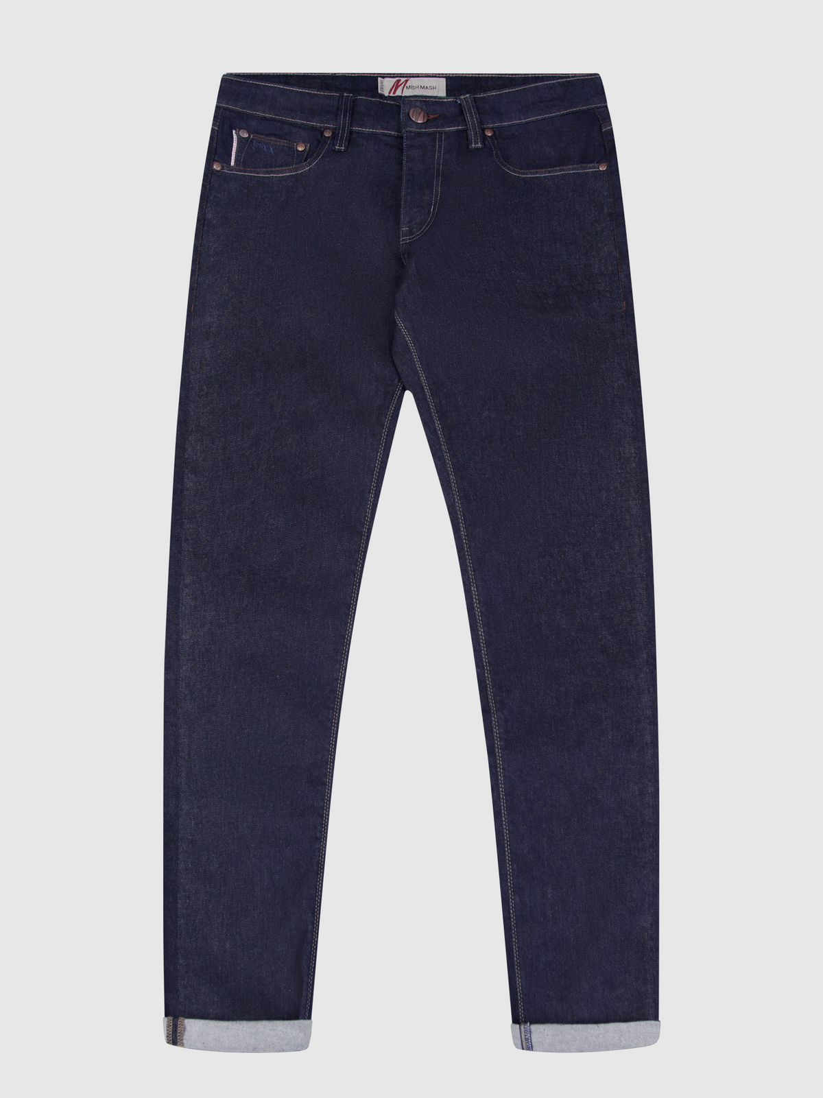 Tapered Fit Lot XX Shadow Raw Jeans