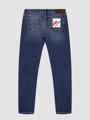 Tapered Fit Low Stretch Merengo Mid Denim Jean
