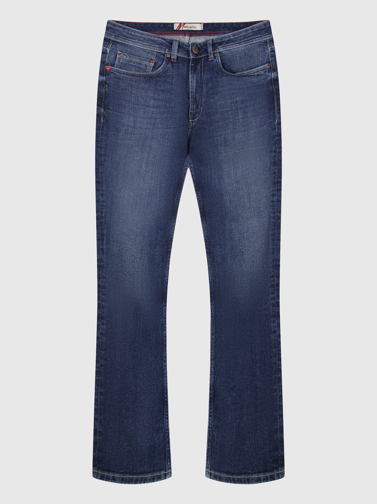 Bootcut (Flare) Fit Low Stretch Merengo Mid Denim Jean