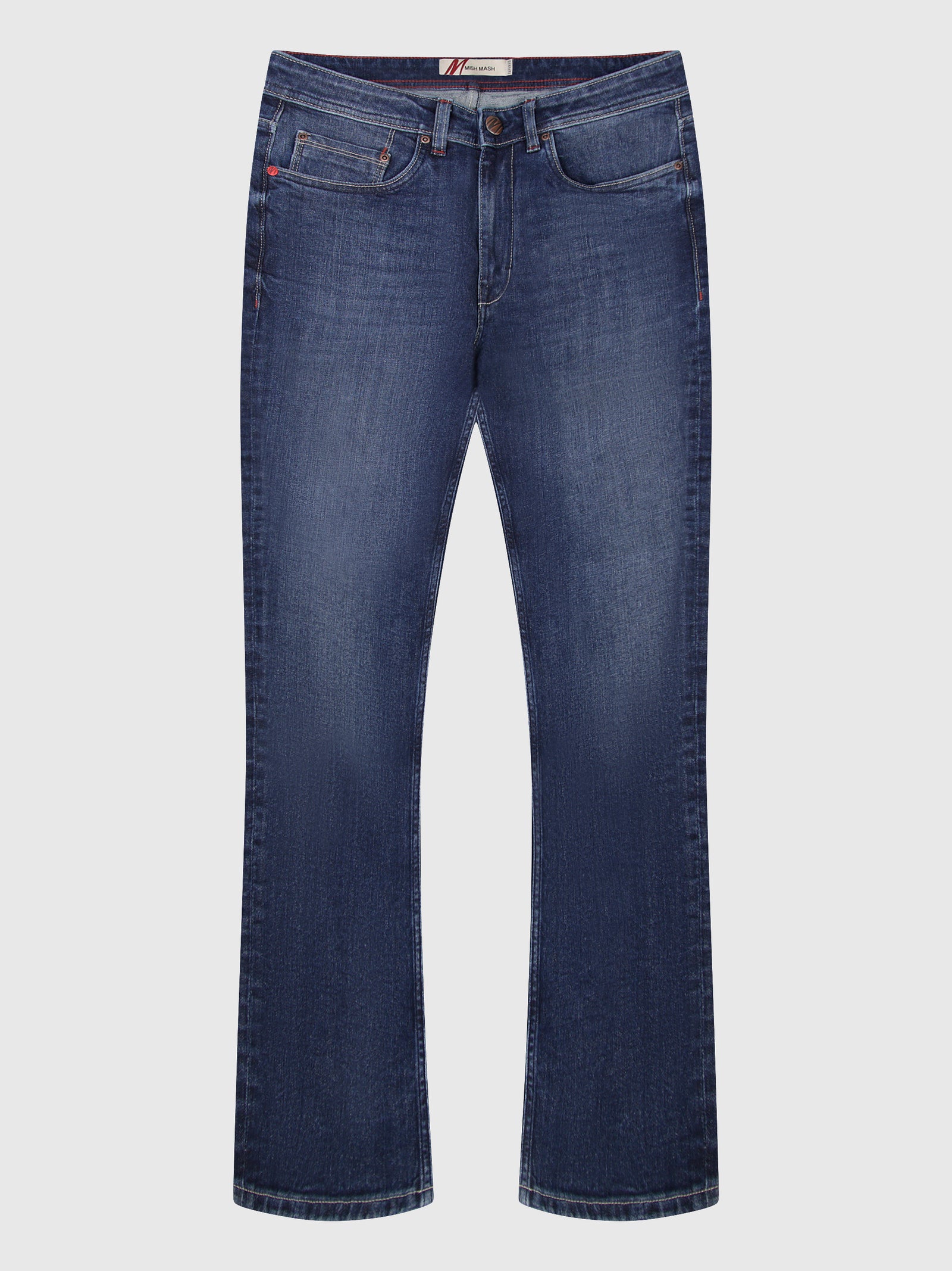 Bootcut (Flare) Fit Low Stretch Merengo Mid Denim Jean