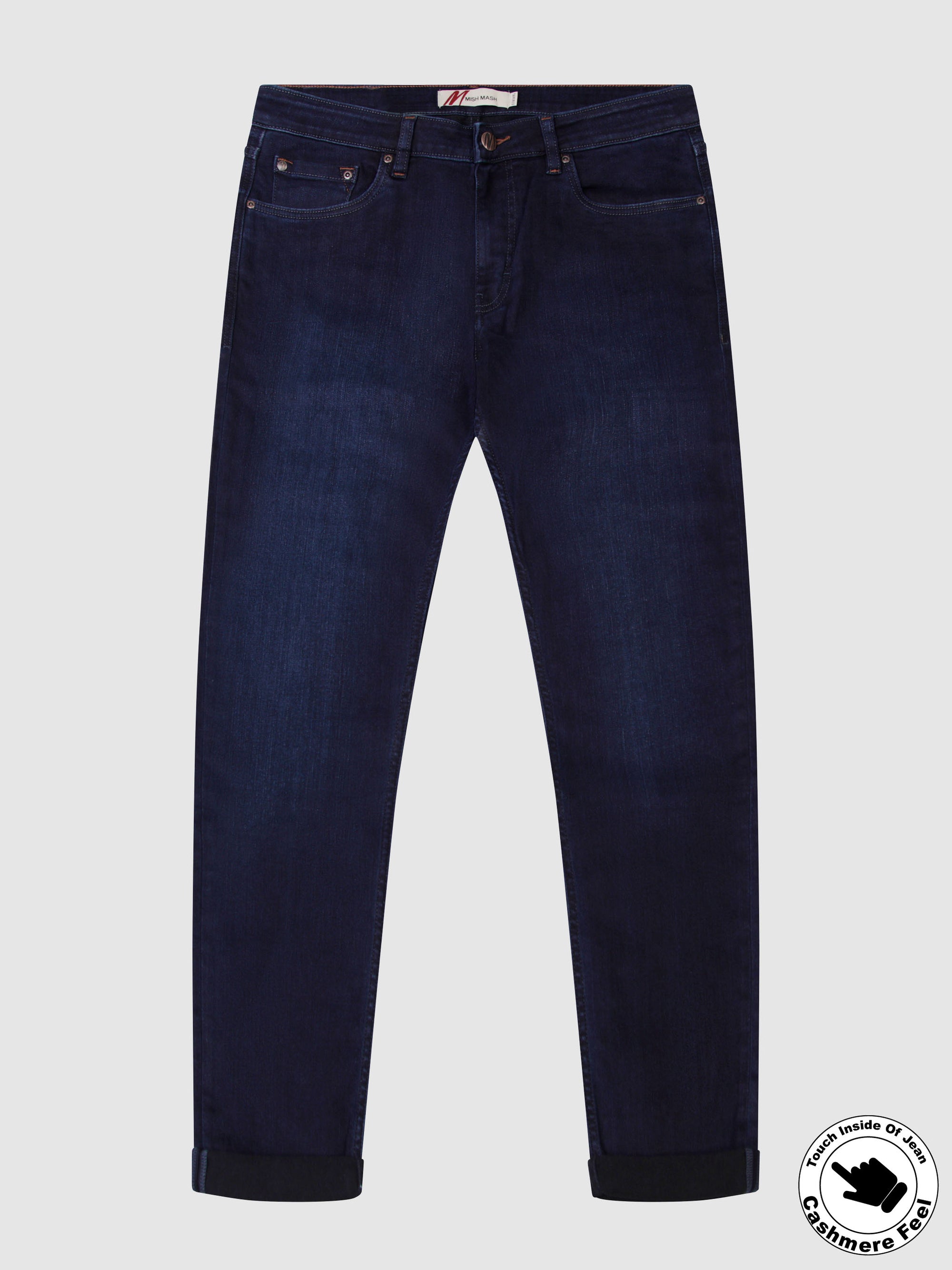 Tapered Fit Mirage Dark Denim Jean