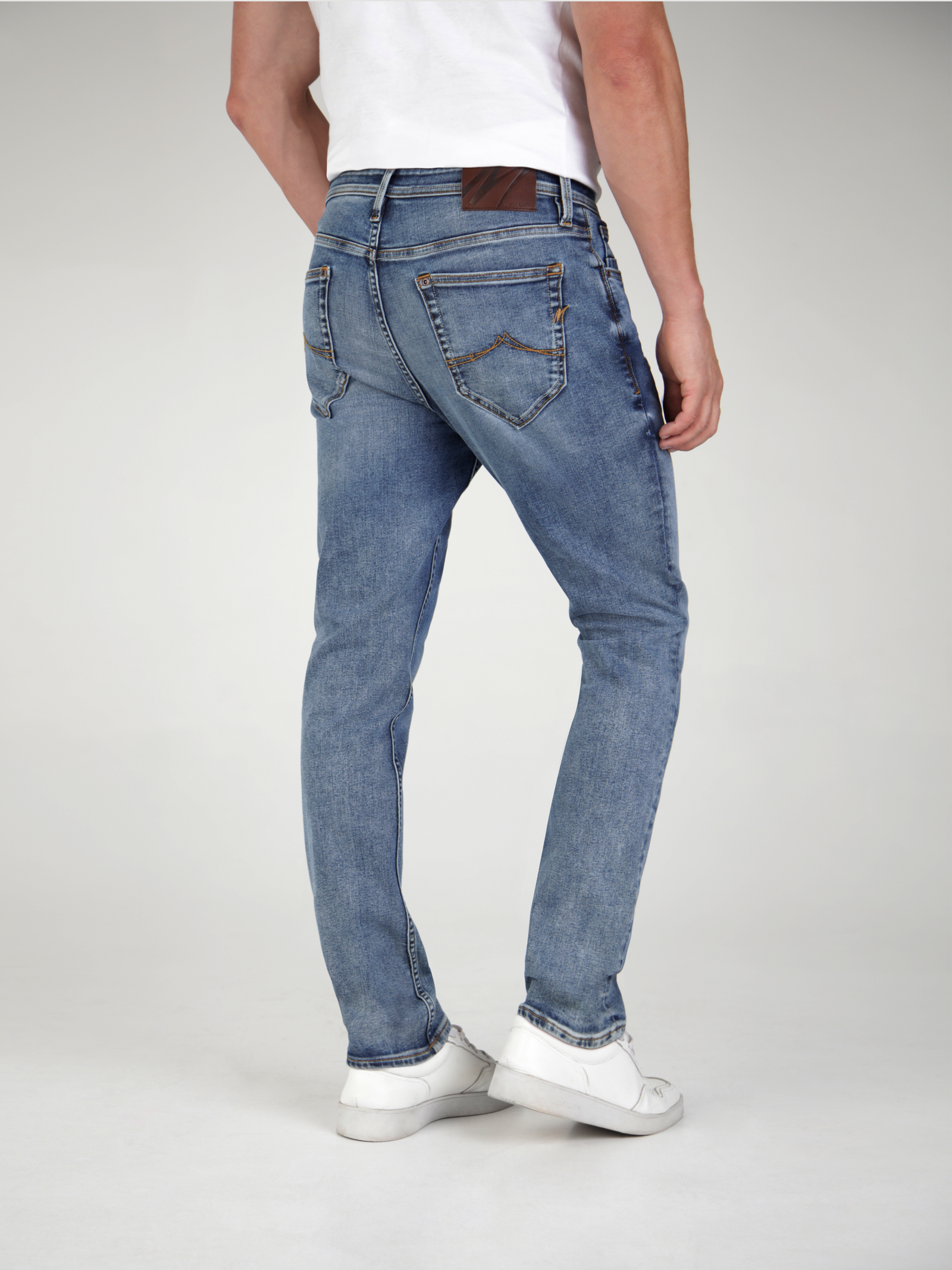 Slim Fit Mist Light Denim Jean