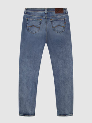 Tapered Fit Mist Light Denim Jean