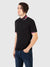 Regular Fit Oslo Black/Pink Jersey Polo