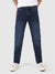 Tapered Fit Mid Stretch Outlander Blue Black Denim Jeans