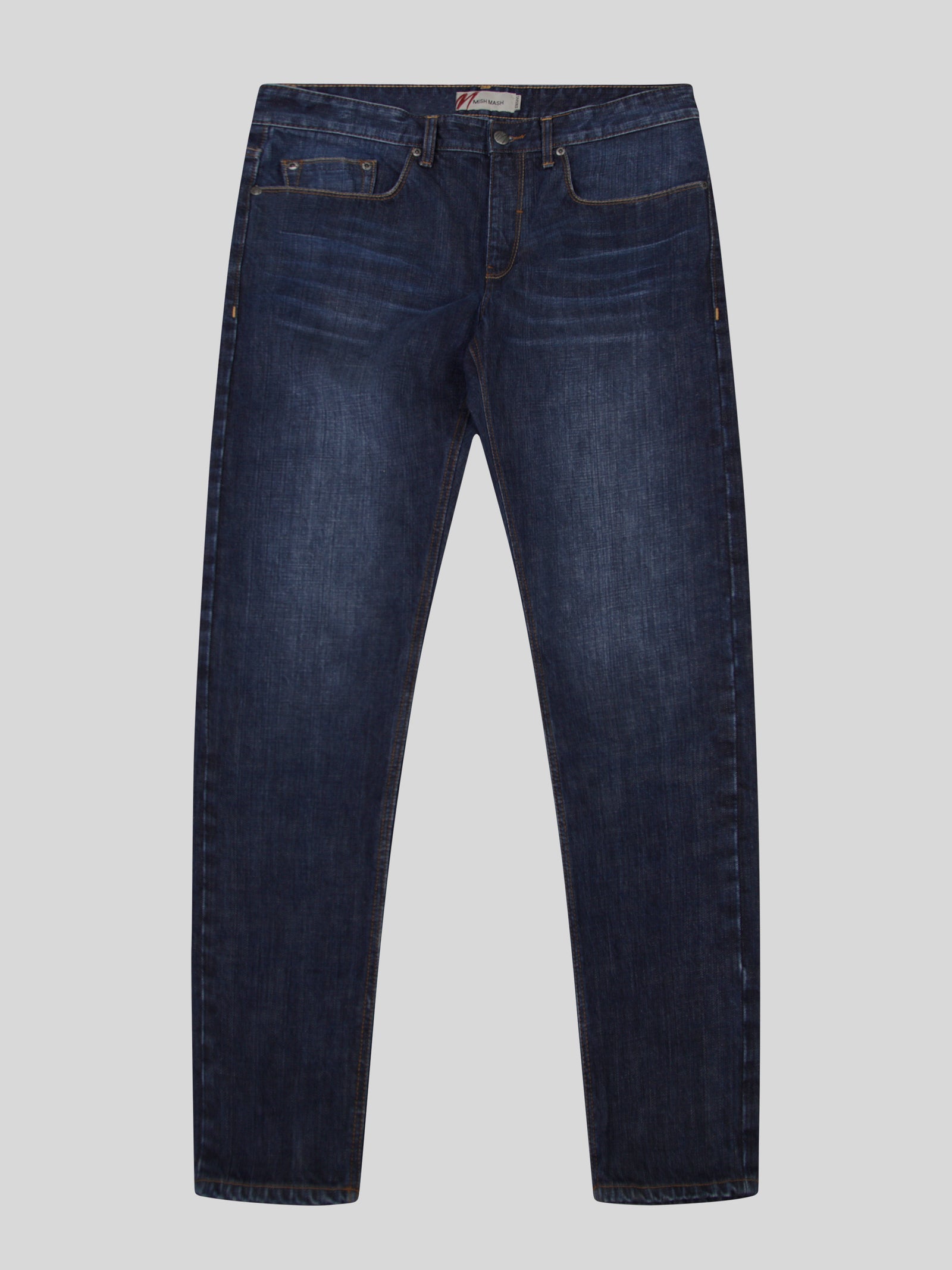 Straight Fit Raider Dark Rigid Denim