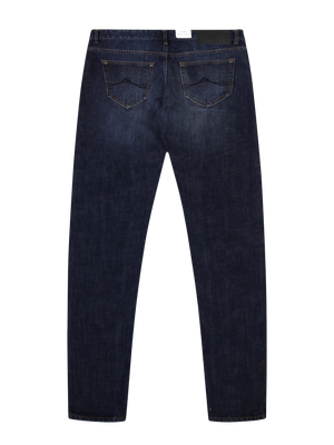 Tapered Fit Raider Dark Rigid Denim