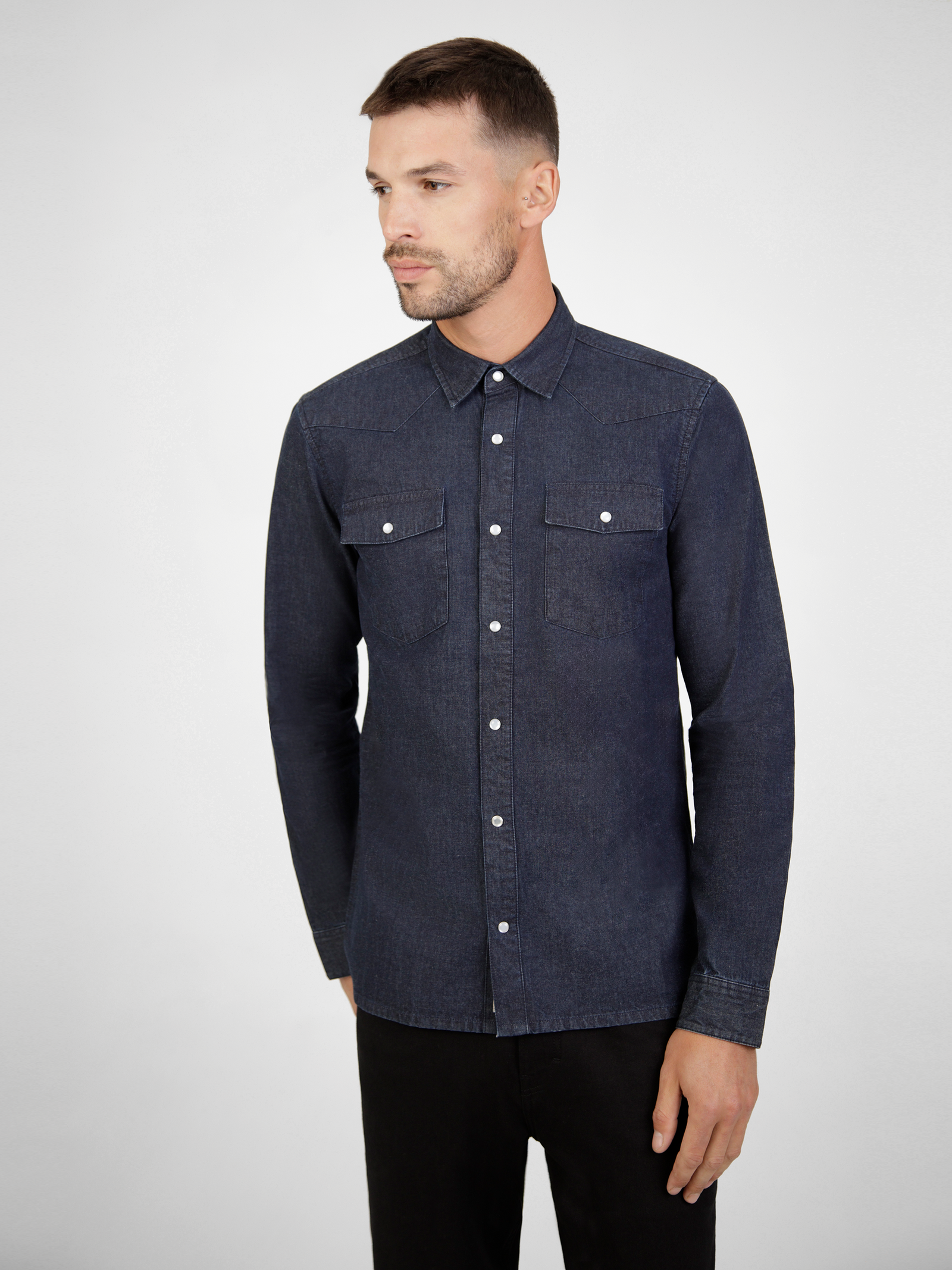 Ranch Dark Denim Shirt
