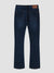 Bootcut Fit Mid Stretch Santana Blue Black Denim Jeans
