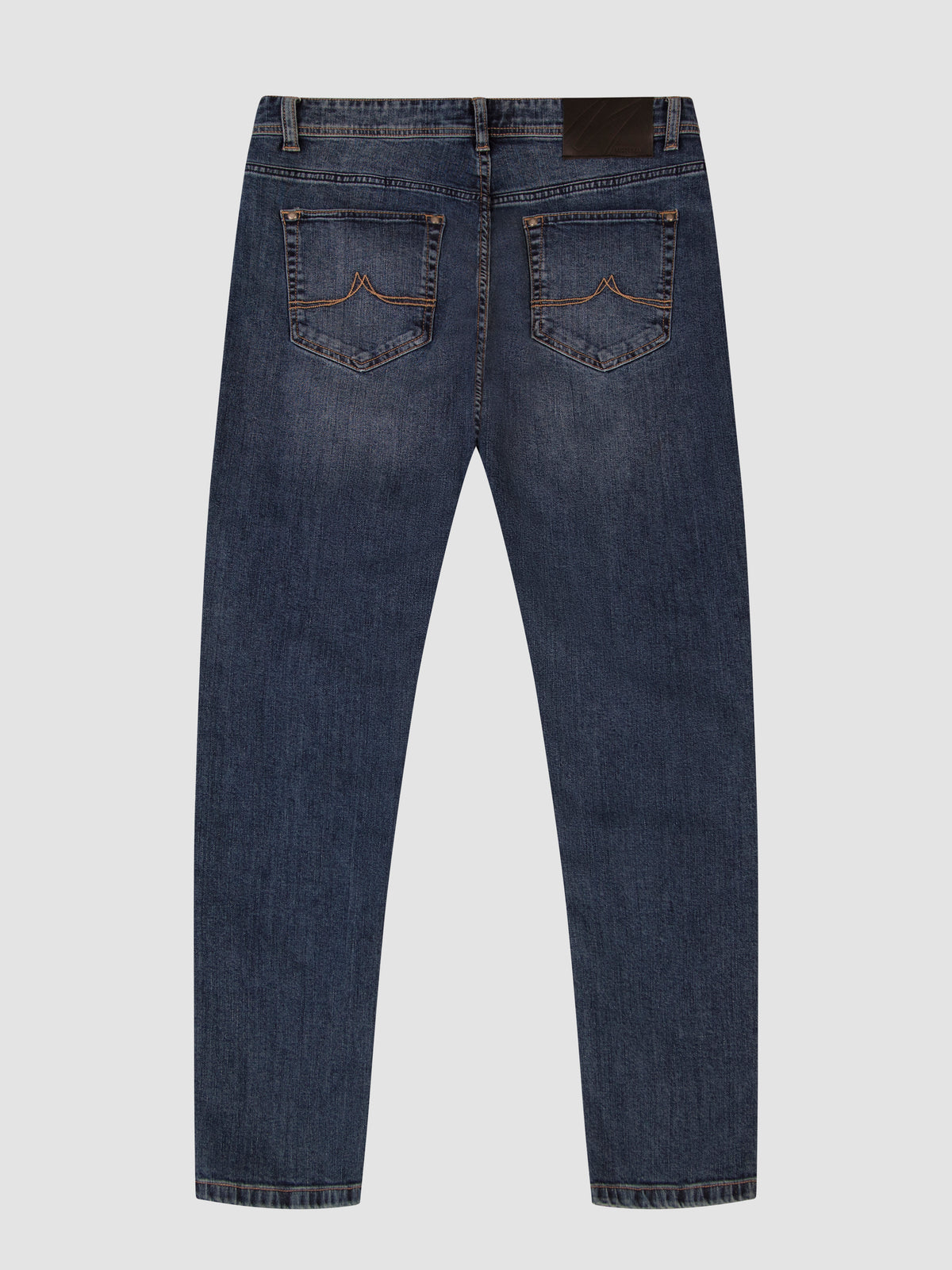 Tapered Fit Mid Stretch Sentinel Mid Denim Jeans