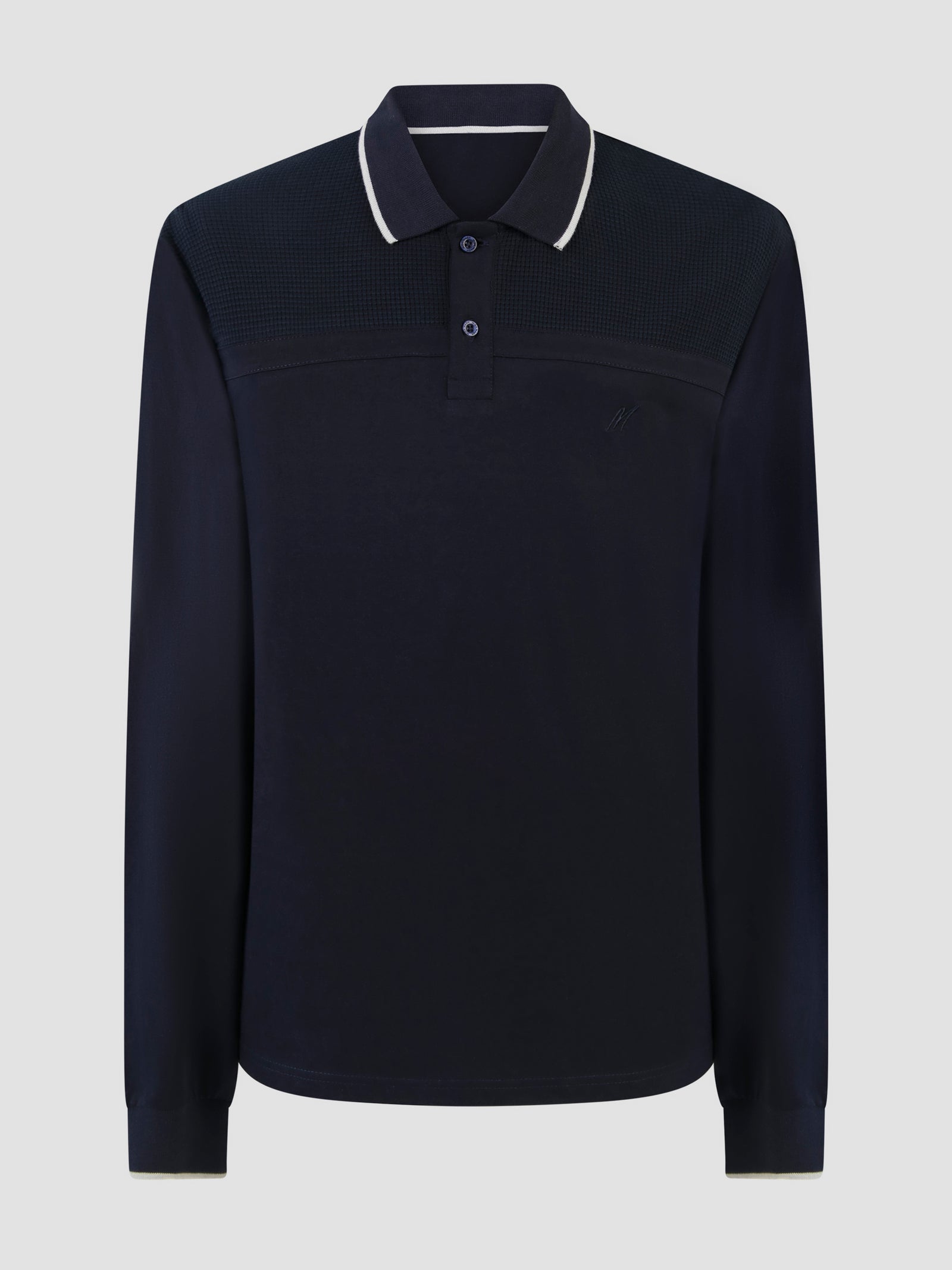 mens long sleeve polo uk