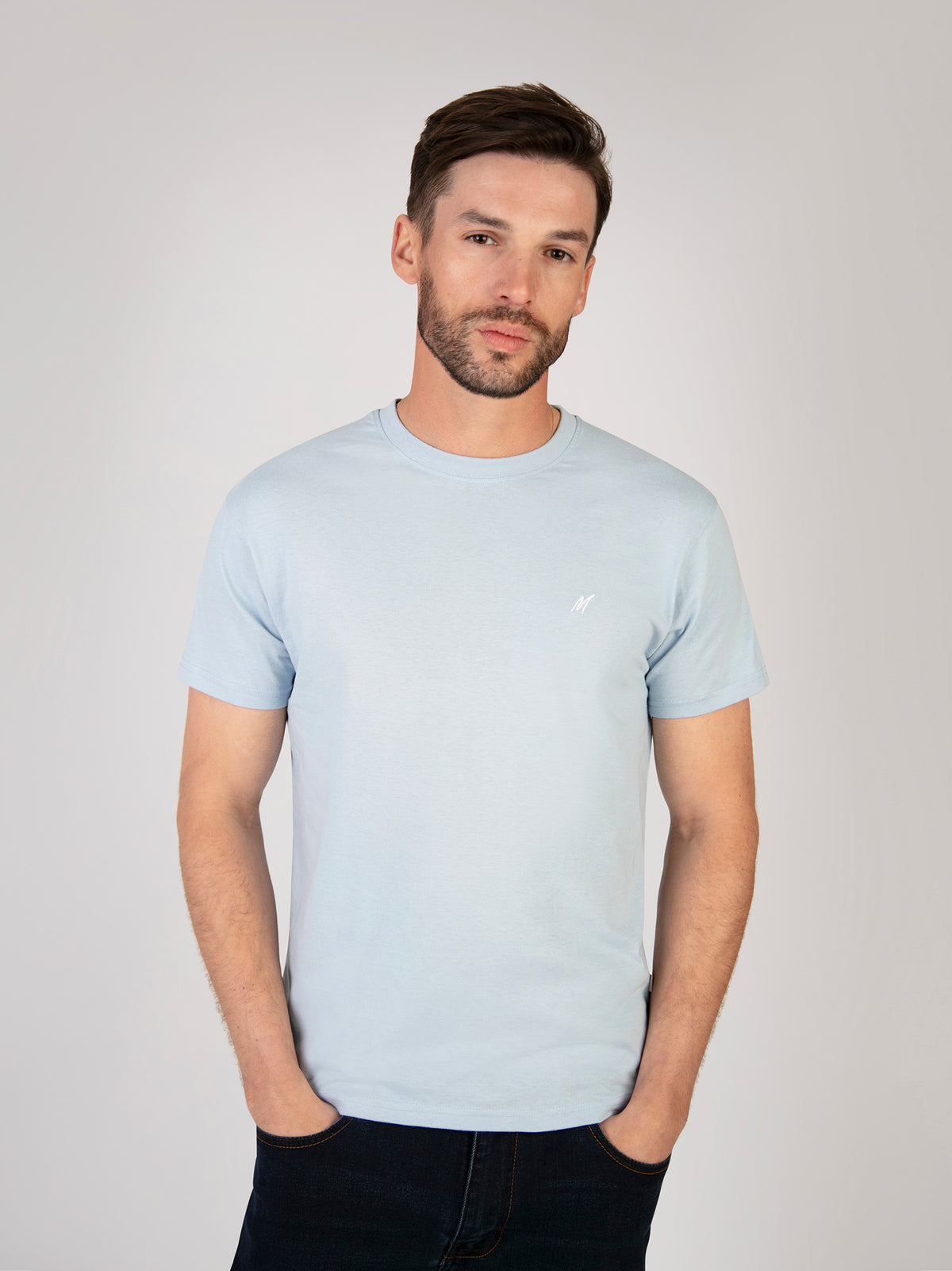 Regular Fit Adaman Sky Classic T-Shirt
