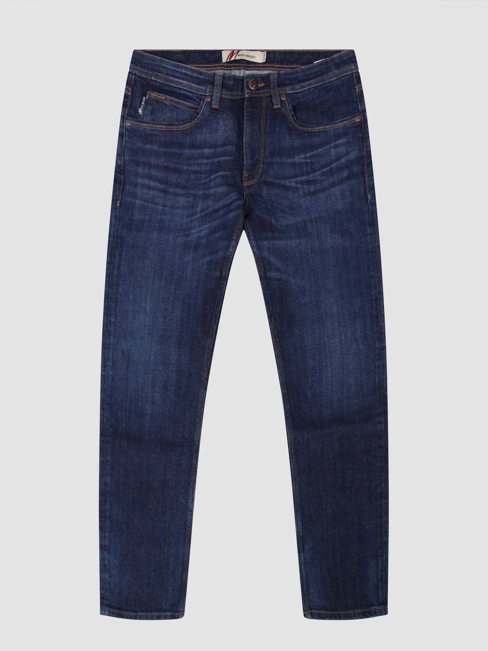 Tapered Fit Low Stretch Spirit Dark Denim Jean