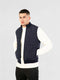 Regular Fit Storm Navy Quilted Gilet