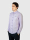 Regular Fit Summit Pale Lilac Oxford Long Sleeve Shirt