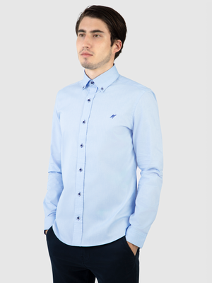 Regular Fit Summit Sky Oxford Long Sleeve Shirt