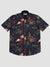 Sunset Navy S/S Shirt
