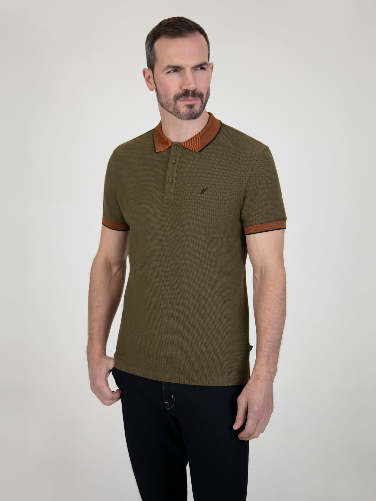 Taper Olive S/S Polo
