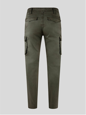 Tapered Fit Tiden Khaki Cargo Pant