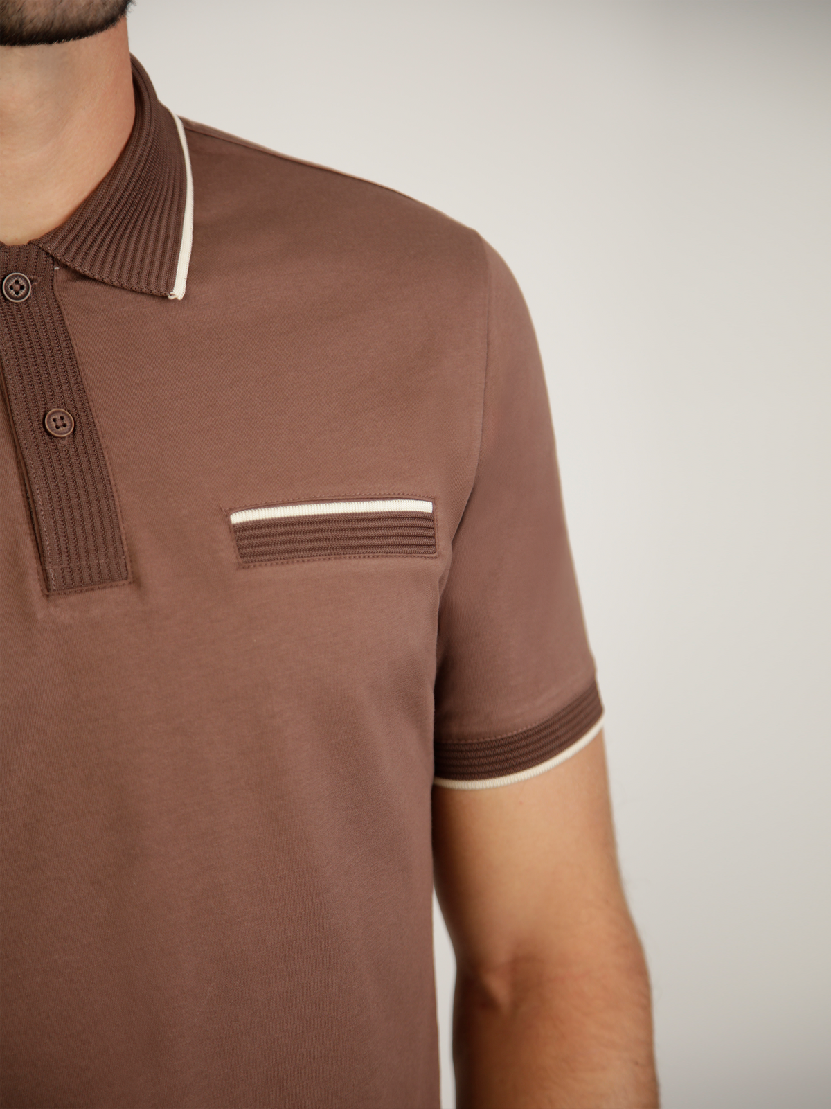 Tonto Mocha S/S Polo