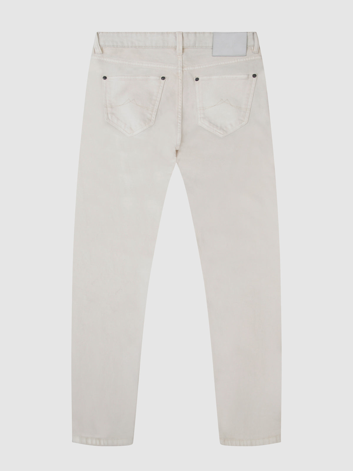 Tapered Fit Verdant White Denim Jeans